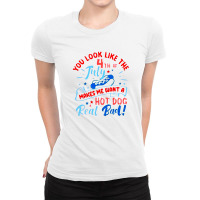 Independence Day Ladies Fitted T-shirt | Artistshot