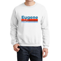 Retro Bicycle & Mountain Bike   Eugene Oregon T Shirt Crewneck Sweatshirt | Artistshot