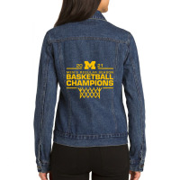 Michigan Ladies Denim Jacket | Artistshot