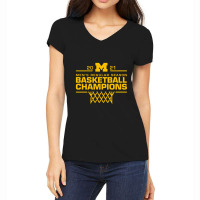 Michigan Women's V-neck T-shirt | Artistshot