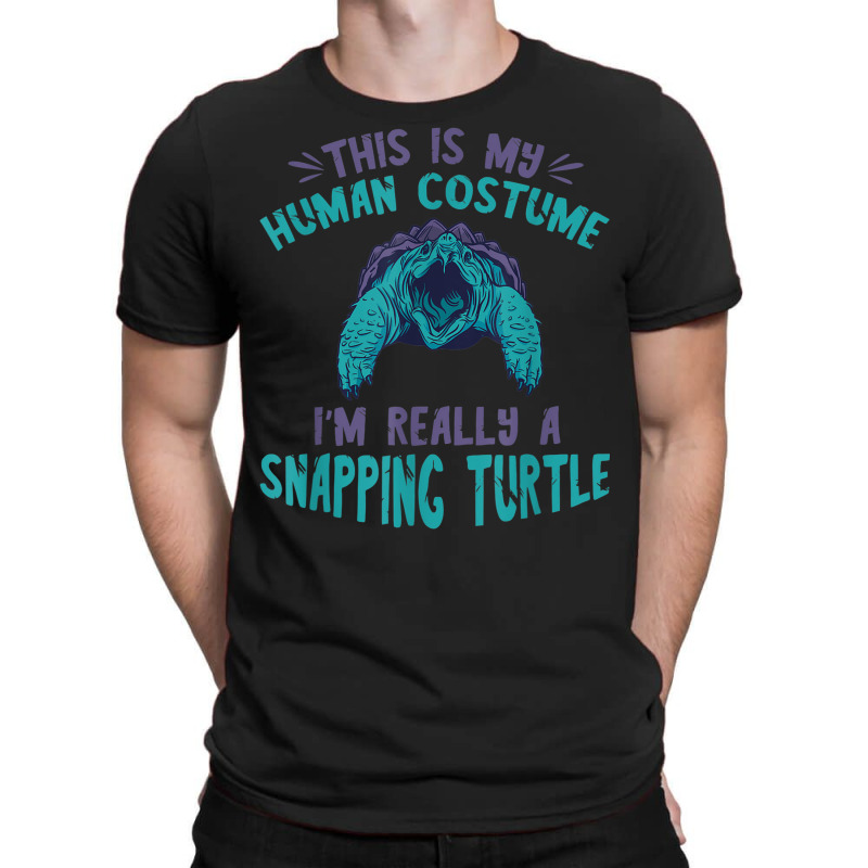 Snapping Turtle Human Costume Aligator Snapping Turtle T-shirt | Artistshot