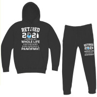 Ox2o Worked My Whole Life, Survived Pandemic Retirement 2021 T Shirt Hoodie & Jogger Set | Artistshot