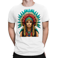 Native American Woman Indian Warrior For Women T Shirt T-shirt | Artistshot