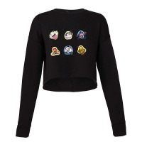 League Of Legends Emotes Cropped Sweater | Artistshot