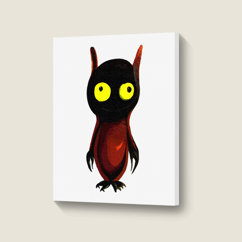 Monster Portrait Canvas Print | Artistshot