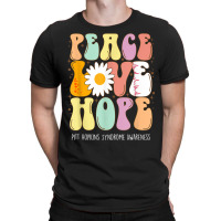 Peace Love Hope Pitt Hopkins Syndrome Phs Awareness Gift T Shirt T-shirt | Artistshot