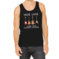 Guitar Player Gift True Love Strings Attached Guitarist Tank Top | Artistshot