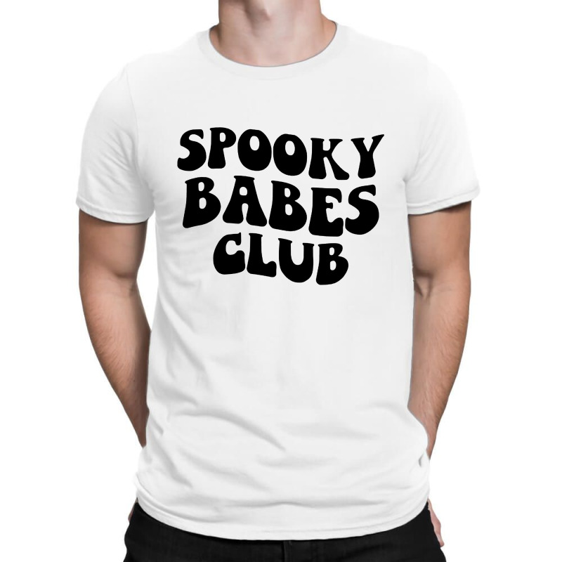 Kids Spooky Babes Club Groovy Retro T-shirt | Artistshot