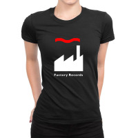 Factory Records   Retro Record Label   Mens Music Ladies Fitted T-shirt | Artistshot