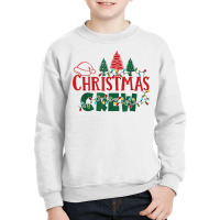 Cute Family Christmas Crew Matching Pajama Gift Lights T Shirt Youth Sweatshirt | Artistshot