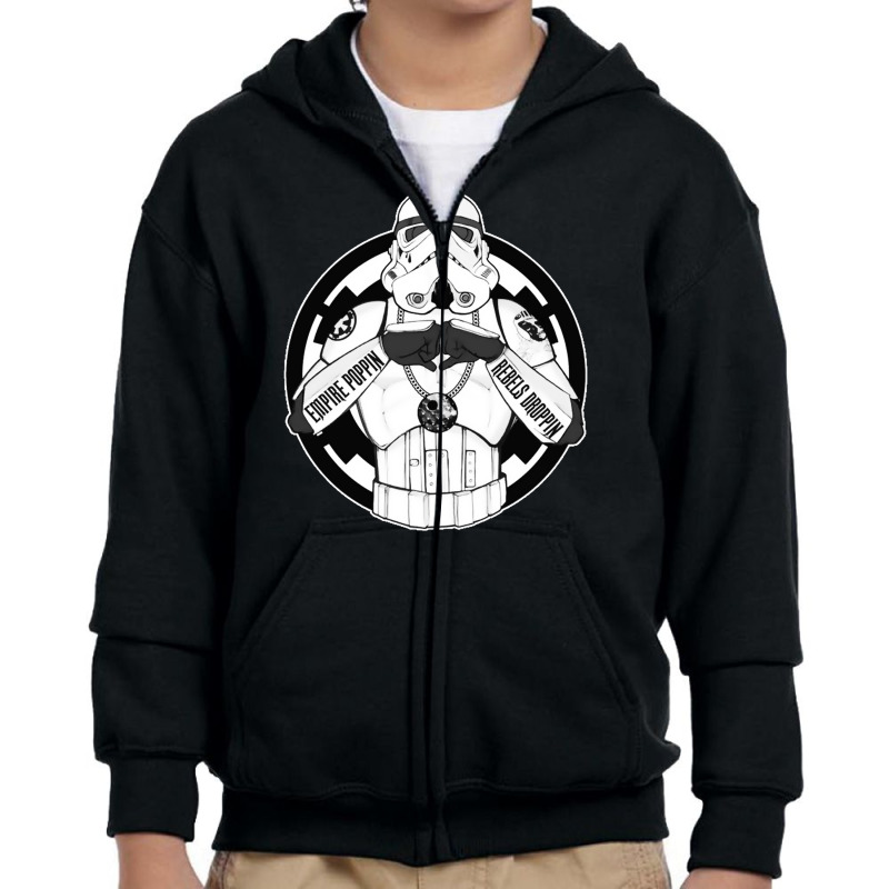 Empire Poppin Youth Zipper Hoodie | Artistshot