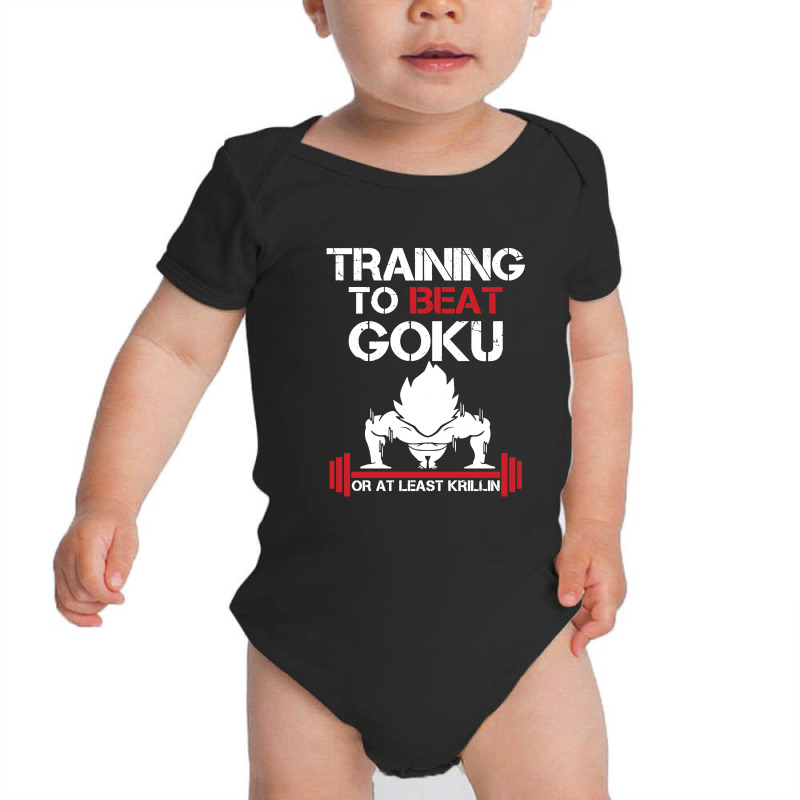 Goku Training Baby Bodysuit by syakirra | Artistshot