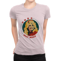 Hard Candy Christmas Parton Ladies Fitted T-shirt | Artistshot