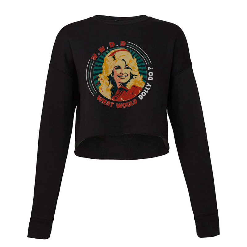 Hard Candy Christmas Parton Cropped Sweater by muello | Artistshot