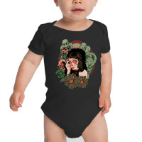 Lady And Snake, Lady And Snake Art, Lady And Snake Vintage, Lady And S Baby Bodysuit | Artistshot