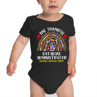 One Thankful Database Administrator Hispanic Heritage Month T Shirt Baby Bodysuit | Artistshot