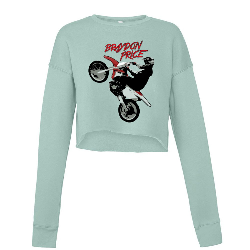 Braydon Moto Merch Cropped Sweater by muello | Artistshot