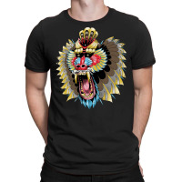 Mandrill, Mandrill Art, Mandrill Painting, Mandrill Vintage, Love Mand T-shirt | Artistshot