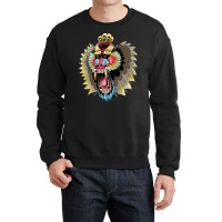 Mandrill, Mandrill Art, Mandrill Painting, Mandrill Vintage, Love Mand Crewneck Sweatshirt | Artistshot