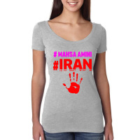 Stand With Women Mahsaa Amini Women's Triblend Scoop T-shirt | Artistshot