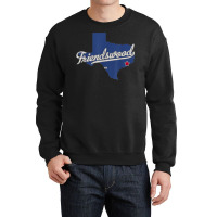 Friendswood Texas Tx Map Crewneck Sweatshirt | Artistshot