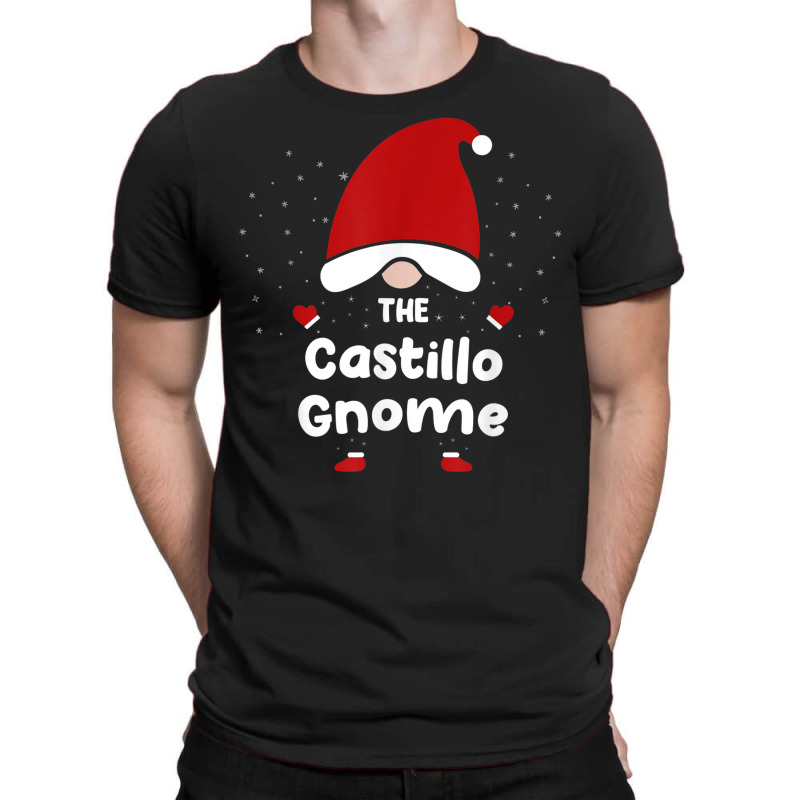 Castillo Gnome Christmas Pajama   Castillo Surname Gnome T-shirt | Artistshot