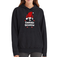 Castillo Gnome Christmas Pajama   Castillo Surname Gnome Vintage Hoodie | Artistshot