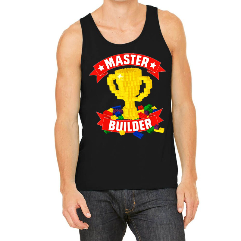 Builder Blocks Puzzle Tank Top by fidele milio | Artistshot