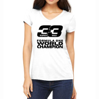 World Champion  33 Women's V-neck T-shirt | Artistshot