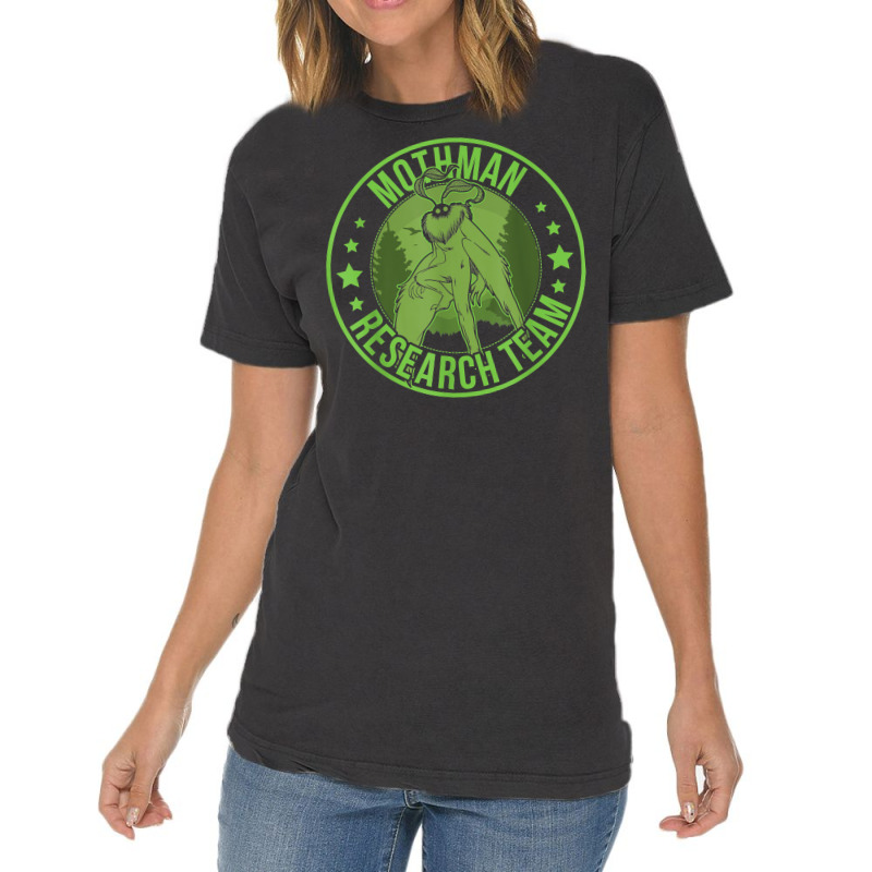 Mothman Hide & Seek Research Team Champion Cryptid T Shirt Vintage T-Shirt by cm-arts | Artistshot