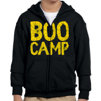 Spiderweb Halloween Boocamp Halloween Party Costume Youth Zipper Hoodie | Artistshot