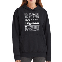 Combat Engineer Shopping Label Problem Solver T Shirt Vintage Hoodie | Artistshot