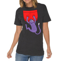 Funny Falling Cat Pocket Vintage T-shirt | Artistshot