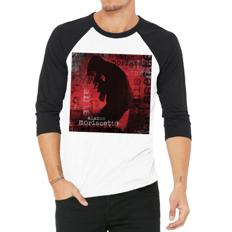 Alanis Morissette   Ironic Silhouette Long Sleeve T Shirt 3/4 Sleeve Shirt by cm-arts | Artistshot