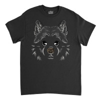 Alaskan Malamute Costume Cute Dog Face Halloween Classic T-shirt | Artistshot