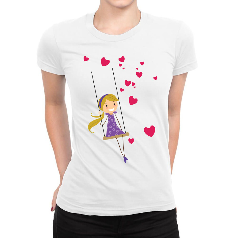 Girl Ladies Fitted T-Shirt by tshiart | Artistshot