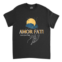 Amor Fati Friedrich Nietzsche Love Your Destiny Philosopher Raglan Bas Classic T-shirt | Artistshot