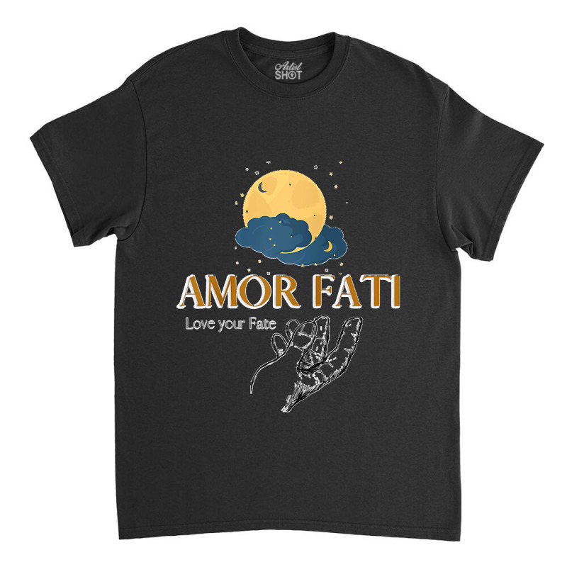 Amor Fati Friedrich Nietzsche Love Your Destiny Philosopher Raglan Bas Classic T-shirt by cm-arts | Artistshot