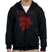 Tonga Tongan Pride Tribal Tattoo Youth Zipper Hoodie | Artistshot