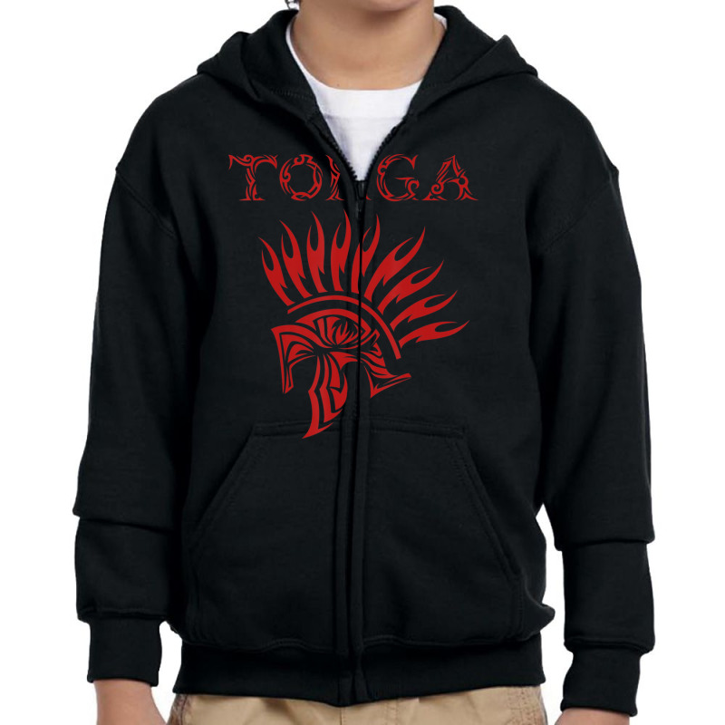 Tonga Tongan Pride Tribal Tattoo Youth Zipper Hoodie by Min02 | Artistshot