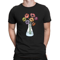 Erlenmeyer Bouquet T-shirt | Artistshot