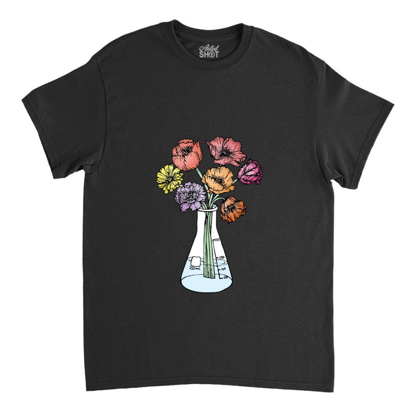 Erlenmeyer Bouquet Classic T-shirt by cm-arts | Artistshot