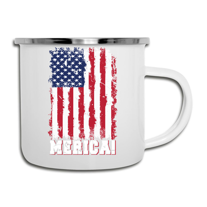 American Flag, American Flag Vintage, American Flag Art, American Flag Camper Cup | Artistshot