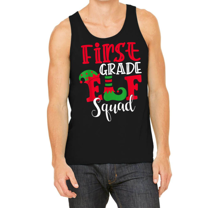 Elf Squad Fifth Grade Christmas Teacher Top Elf Squad Xmas Tank Top | Artistshot