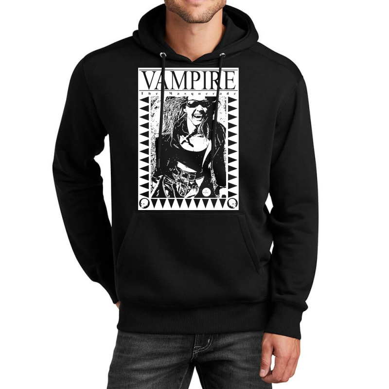 Retro Vampire The Masquerade Fitted Unisex Hoodie by cm-arts | Artistshot