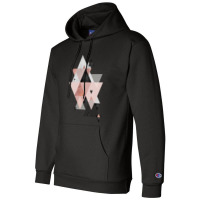 Geometric Compilation In Rose Gold And Blush Pink Champion Hoodie | Artistshot