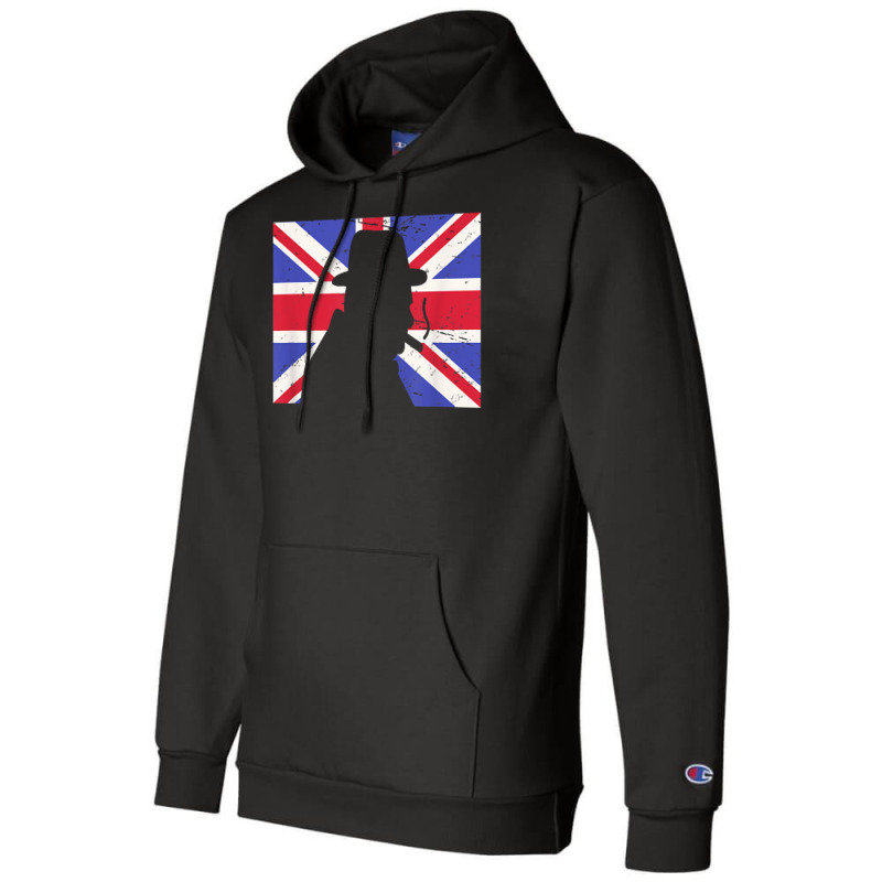 Winston Churchill Wwii Battle Of Britain Uk Flag Champion Hoodie | Artistshot