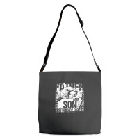 Father And Son Best Friends For Life Fist Bump Adjustable Strap Totes | Artistshot