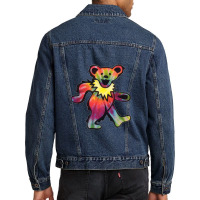 Bear Grateful Men Denim Jacket | Artistshot