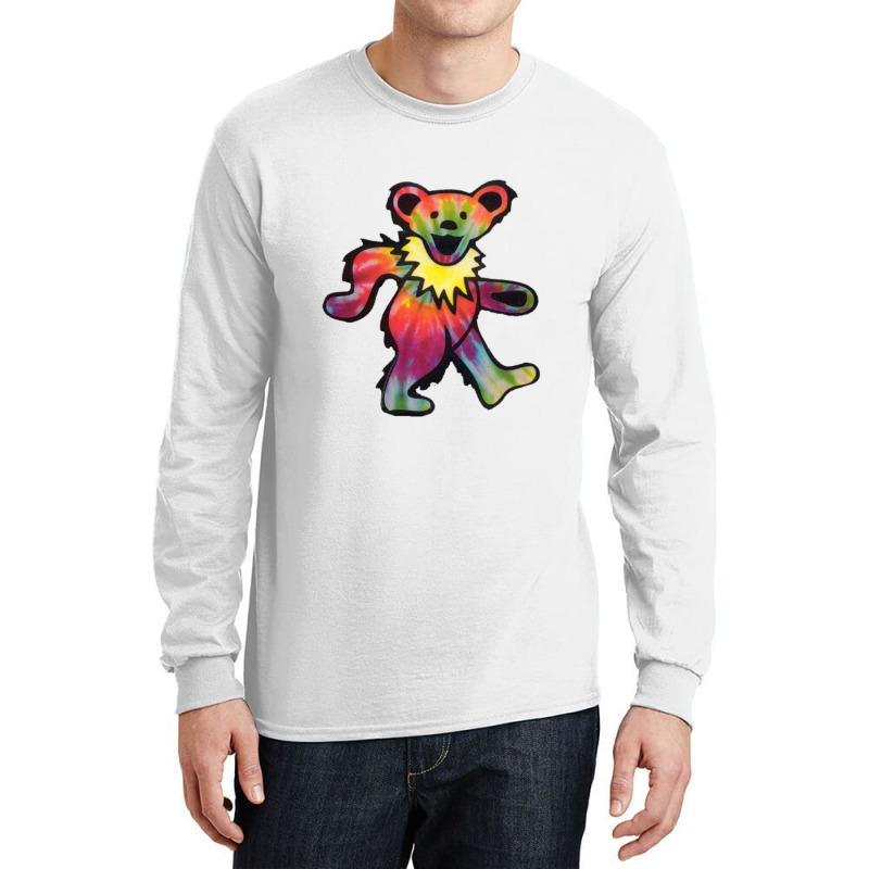 Bear Grateful Long Sleeve Shirts | Artistshot